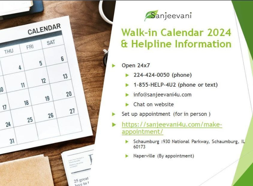 Walk-in Calendar